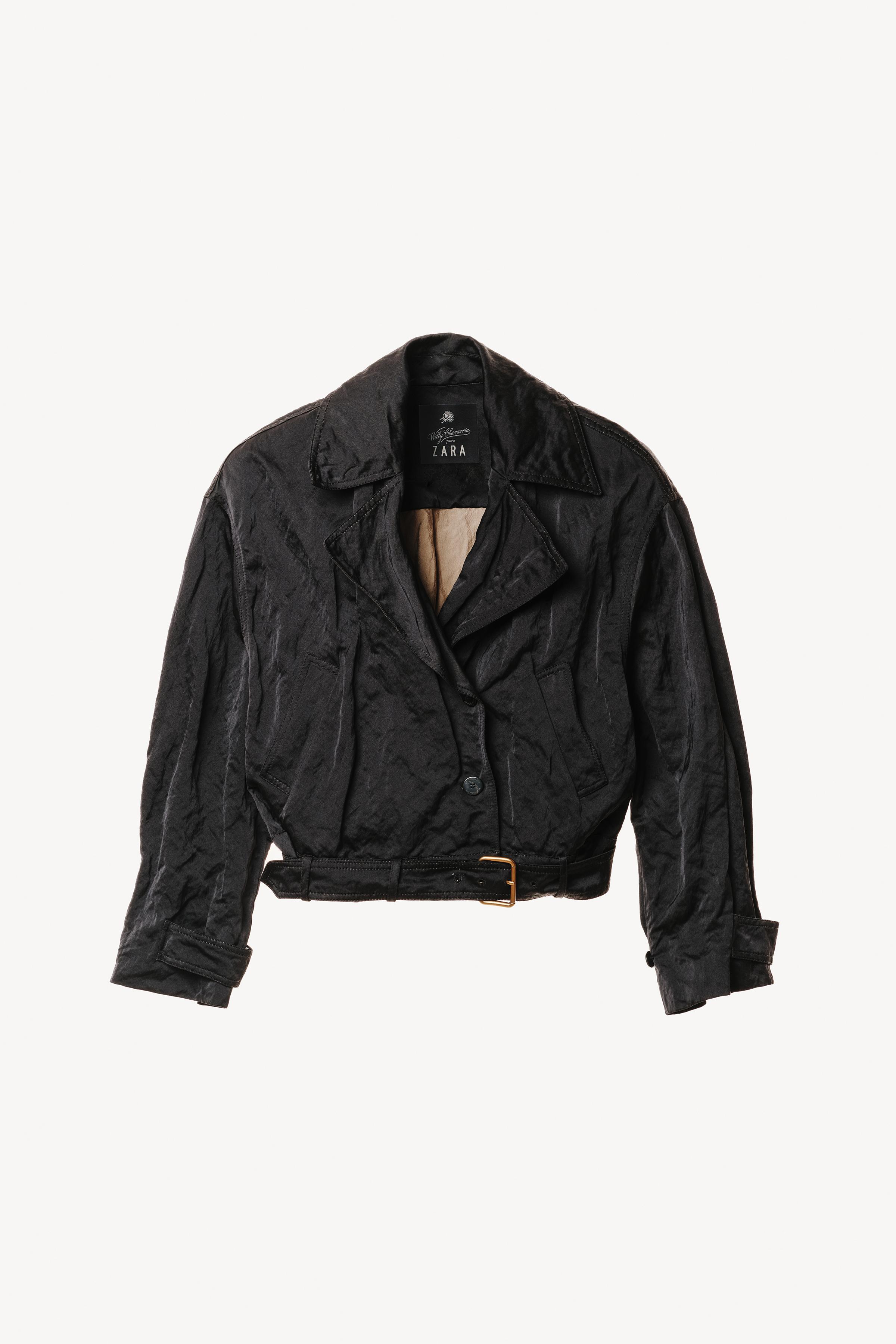 SHORT BELTED JACKET WILLY CHAVARRIA X ZARA