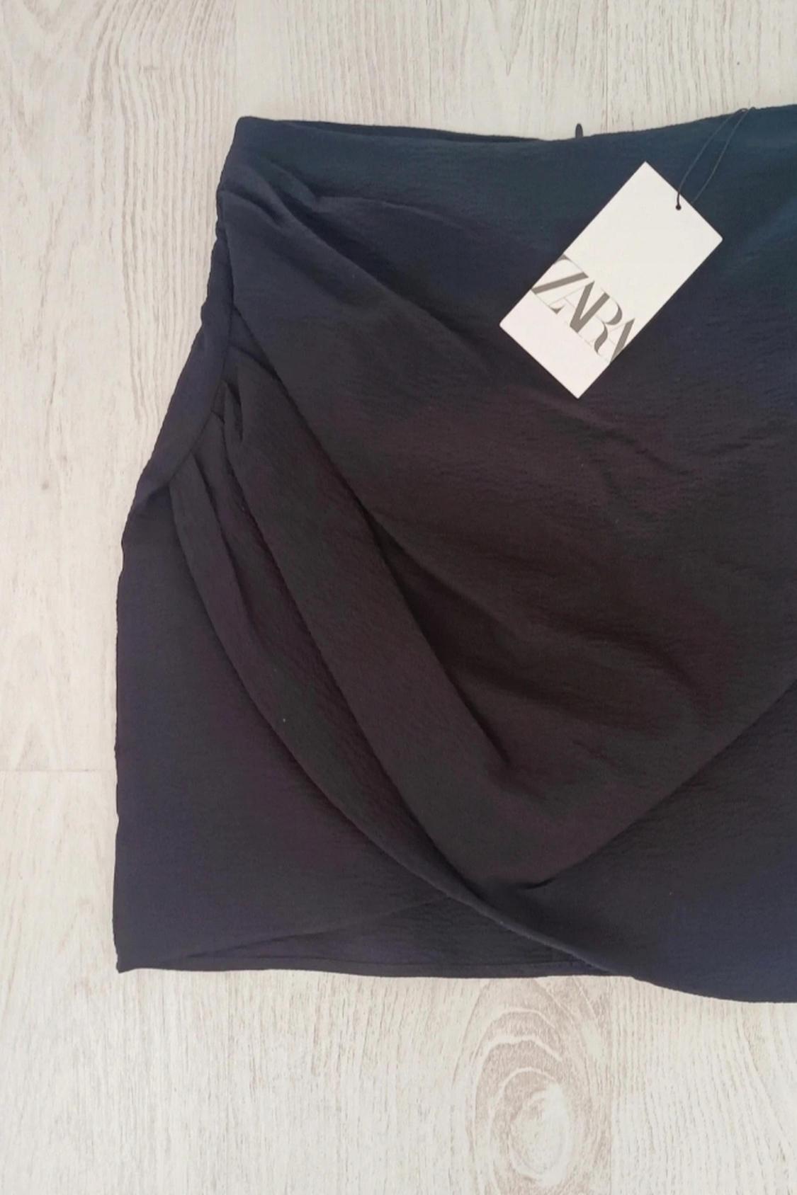 MINI DRAPED SKIRT