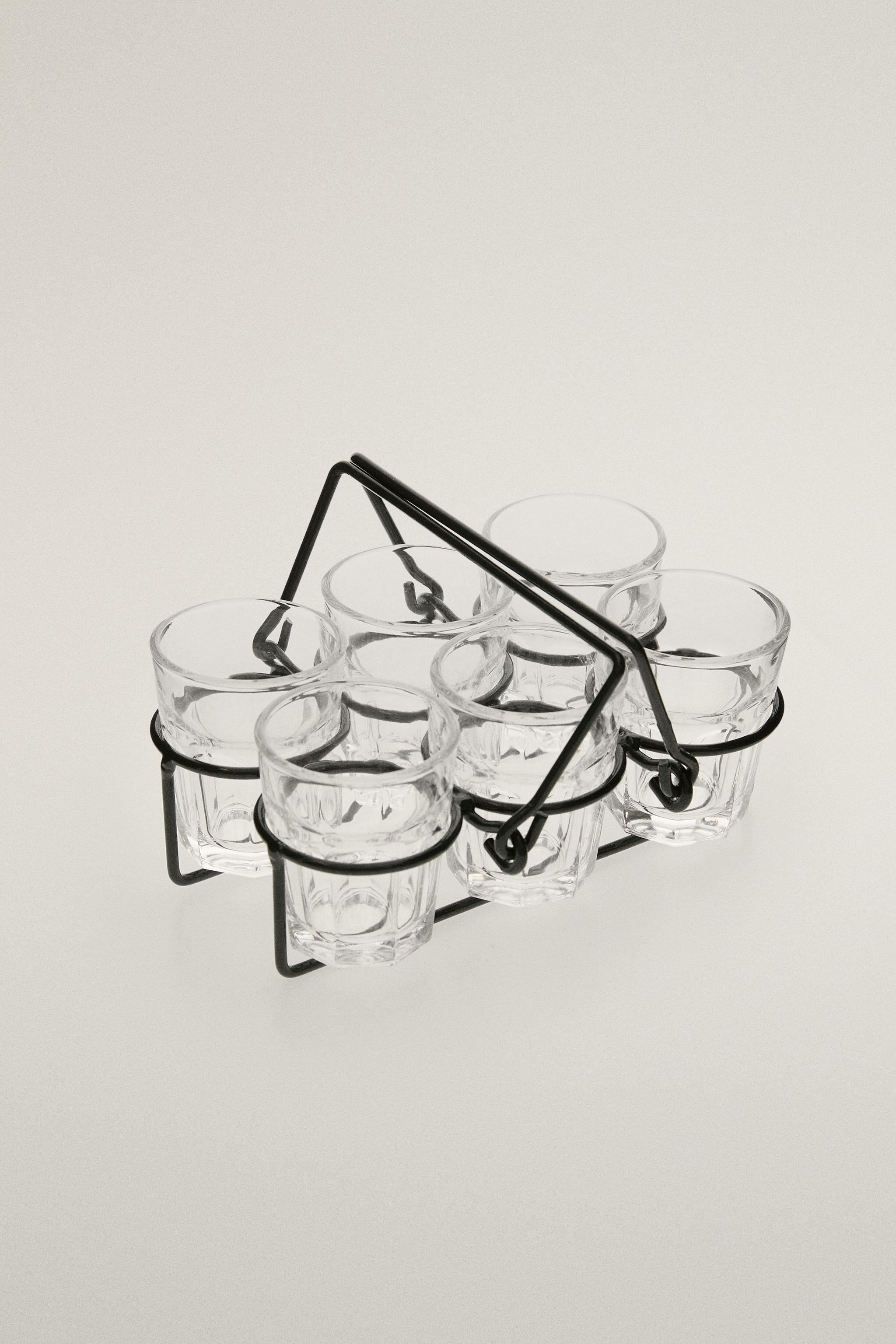ENSEMBLE VERRES À SHOT EN VERRE POUR NOËL