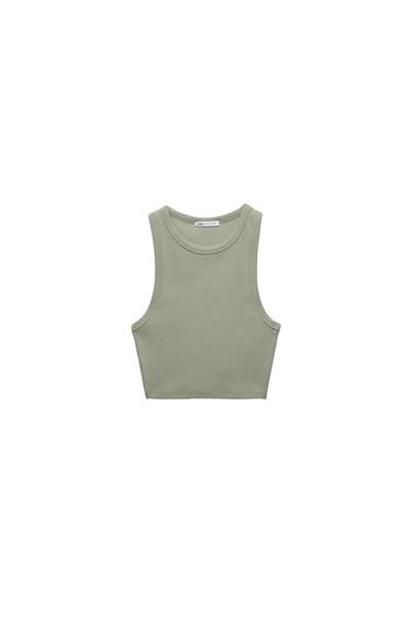 BASIC RIBBED T-SHIRT