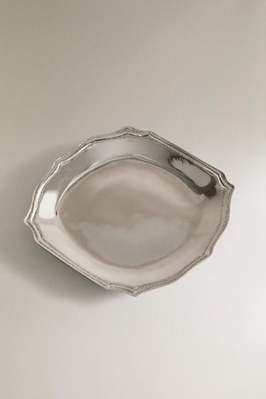 PHOTOPHORE EN ALUMINIUM OCTOGONAL - Argent de Zara - Image 1