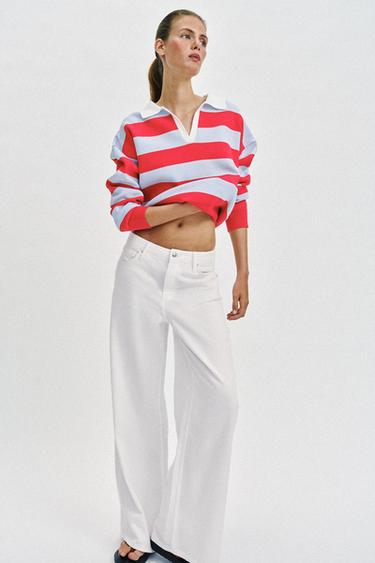 SUÉTER PUNTO RAYAS - rayas de Zara