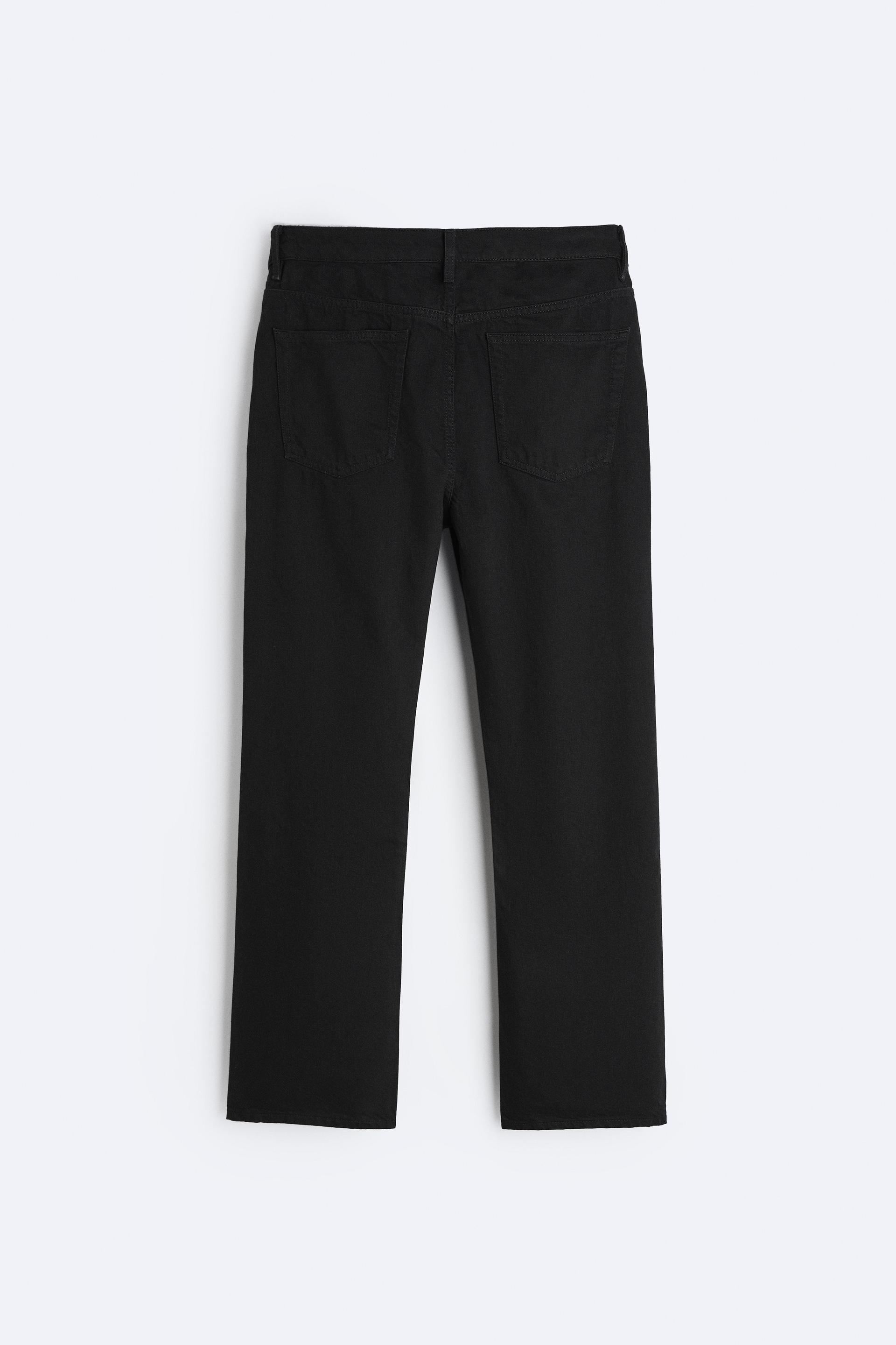 Jeans & Trousers, ZARA formal pants black