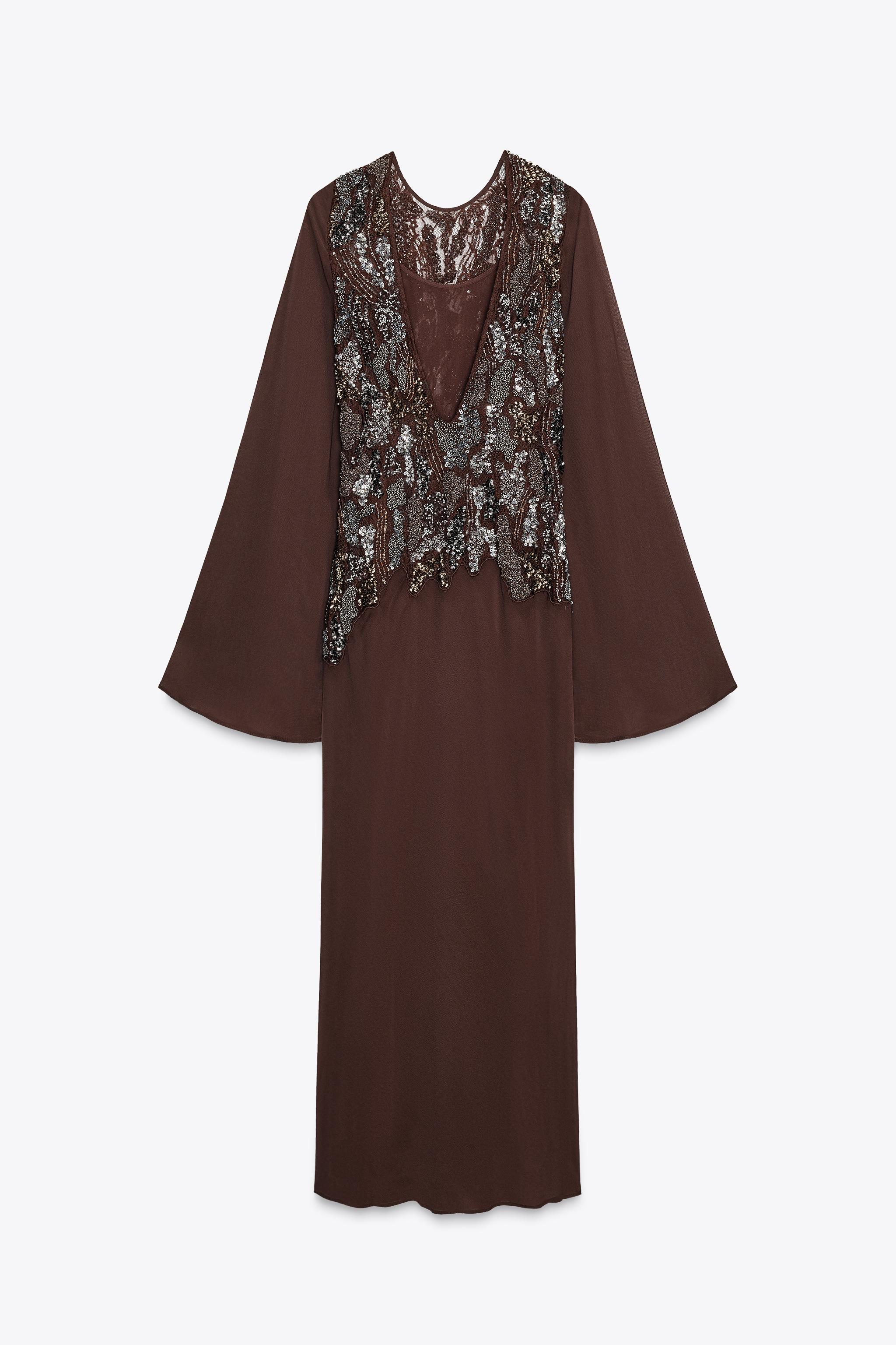 EMBROIDERED DRESS ZW COLLECTION