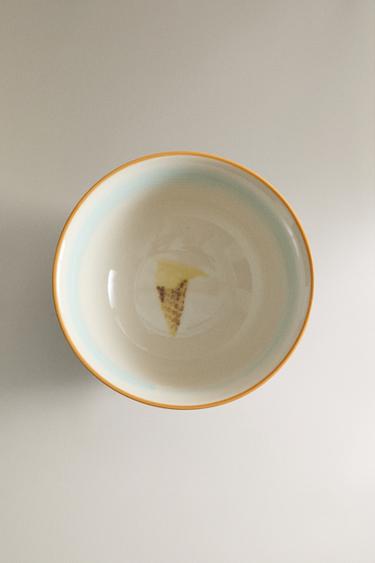BOL GRÈS MOTIF GLACE - Citron vert de Zara - Image 4