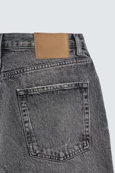 JEAN WIDE FLARE FIT - Gris de Zara - Image 9