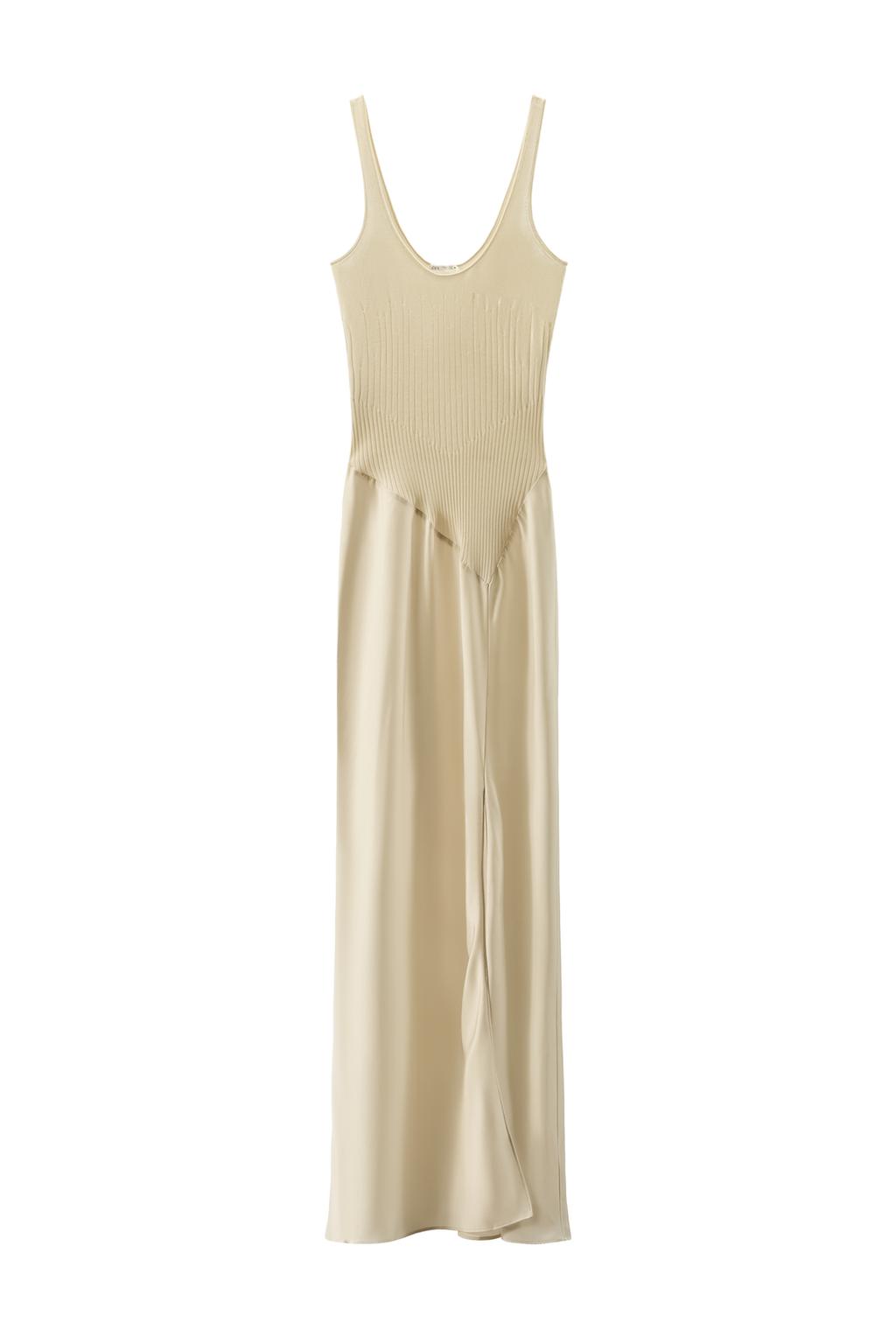 COMBINATION KNIT DRESS - image 3