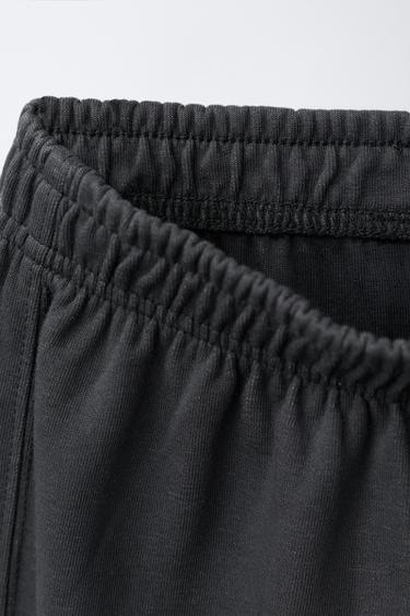 WIDE-LEG TROUSERS - Anthracite grey by Zara - Image 2