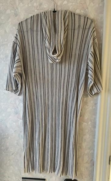 STRIPED KNIT LINEN BLEND TUNIC - Image 3