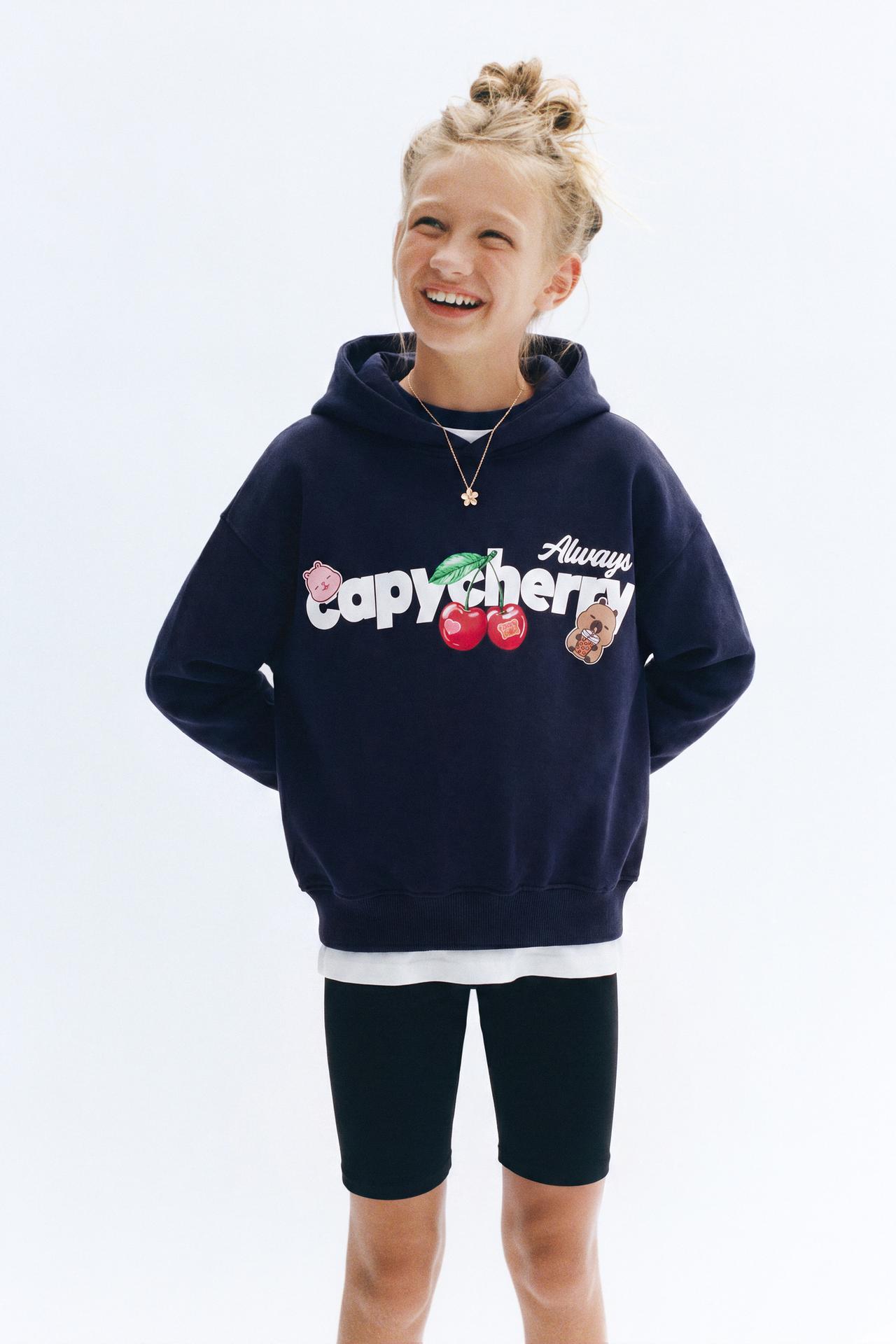 CAPIBARA CAPYFUN © HOODIE — Navy blue