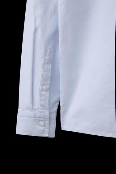 PLAIN DRESS SHIRT - Sky blue by Zara