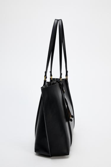 SHOPPER BAG - Black by Zara - Image 4