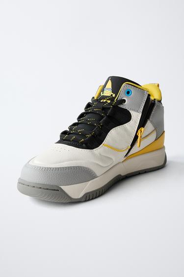 STUMBLE GUYS ™ © SCOPELY HIGH-TOP SNEAKERS - White by Zara - Image 2