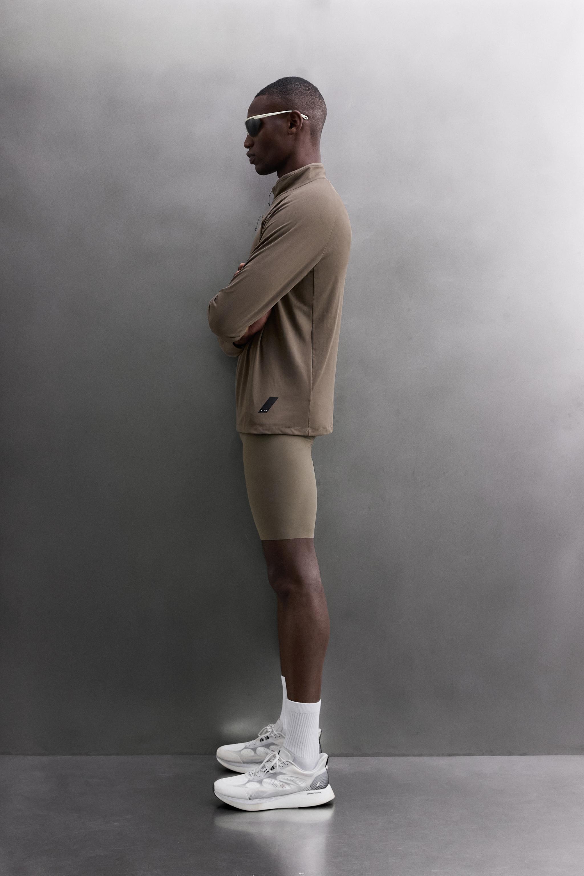 THERMAL QUARTER-ZIP SWEATSHIRT