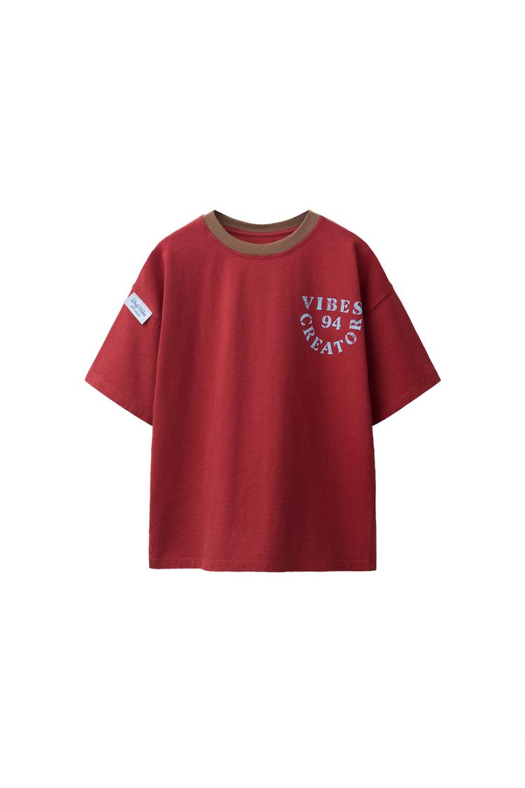 CAMISETA ESTAMPADO TEXTO