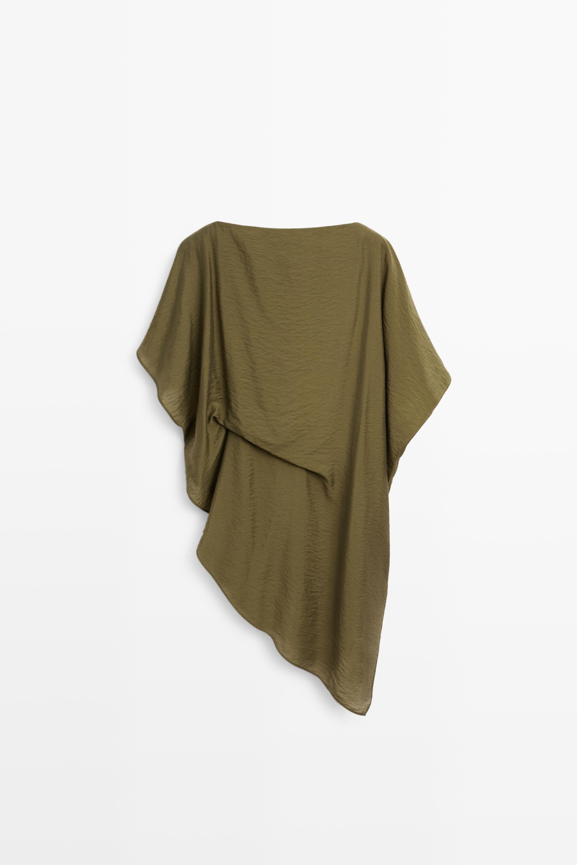 Top fluide style cape total look
