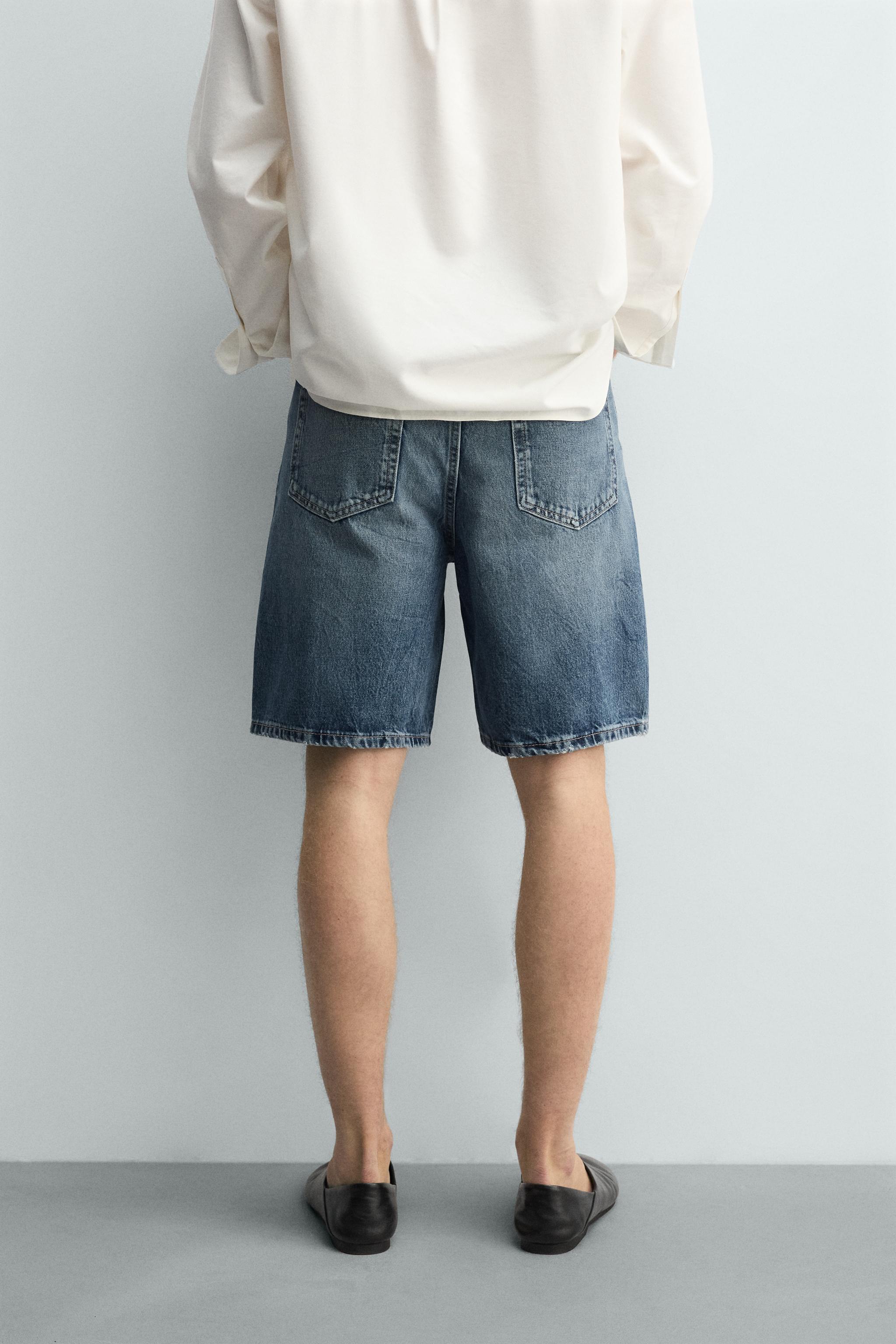 BERMUDA EN DENIM STRAIGHT FIT
