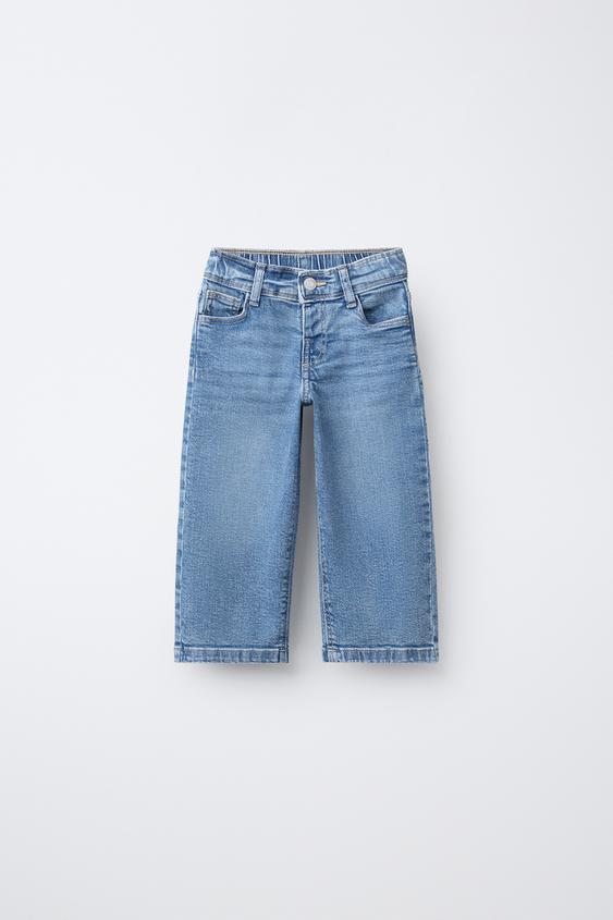JEANS CULOTTE COMFY - Azul claro de Zara - Imagen 0