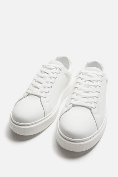 TENNIS UNIES ÉPAISSES - Blanc de Zara - Image 1