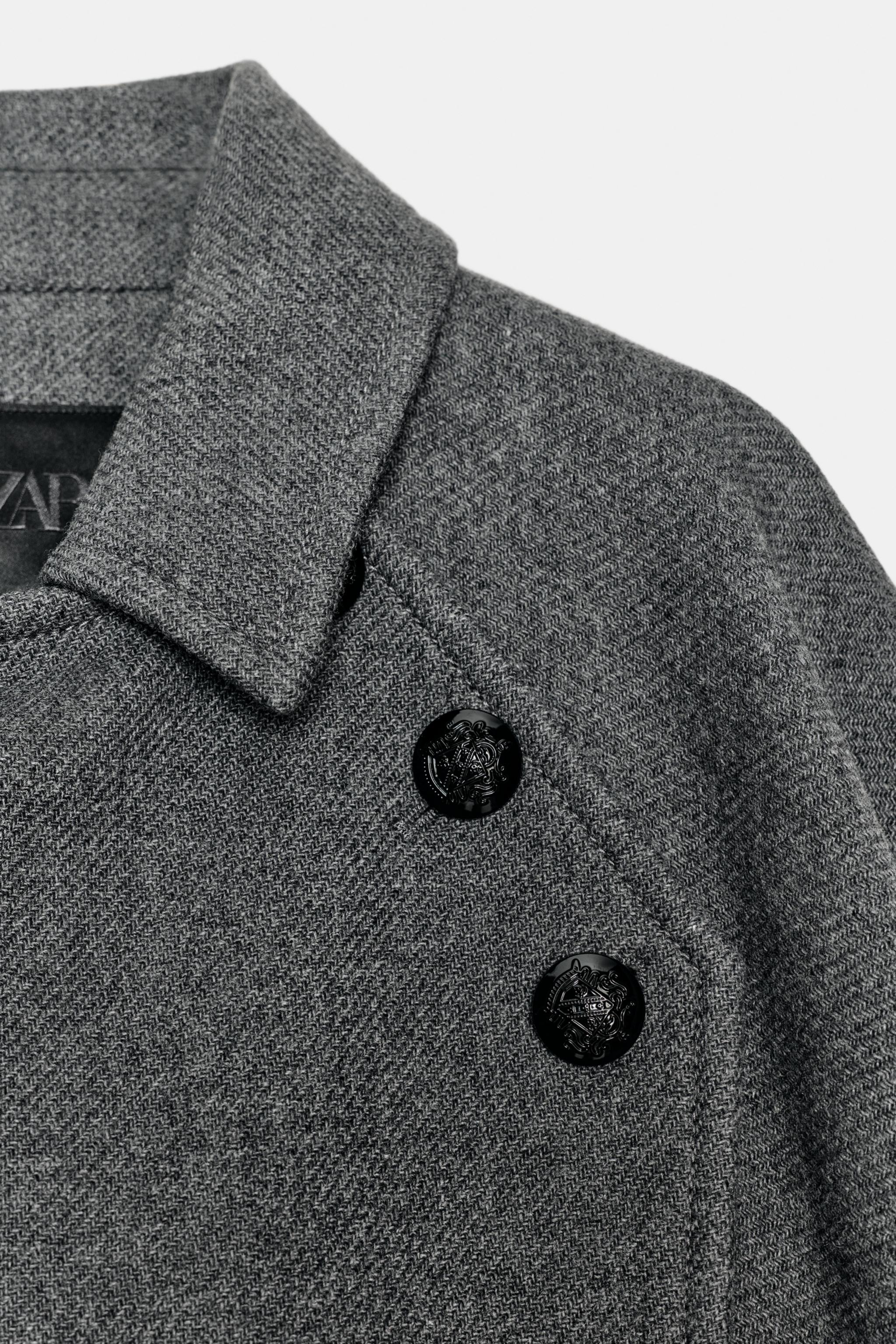 YÜN KARIŞIMLI PELERİN ZW COLLECTION LIMITED EDITION - Görsel 10