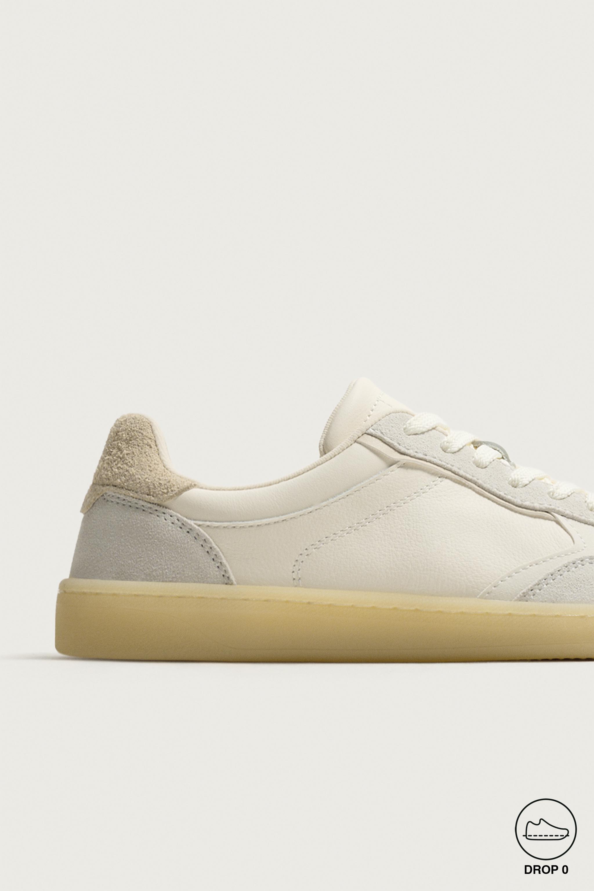 BASKET BAREFOOT EN CUIR