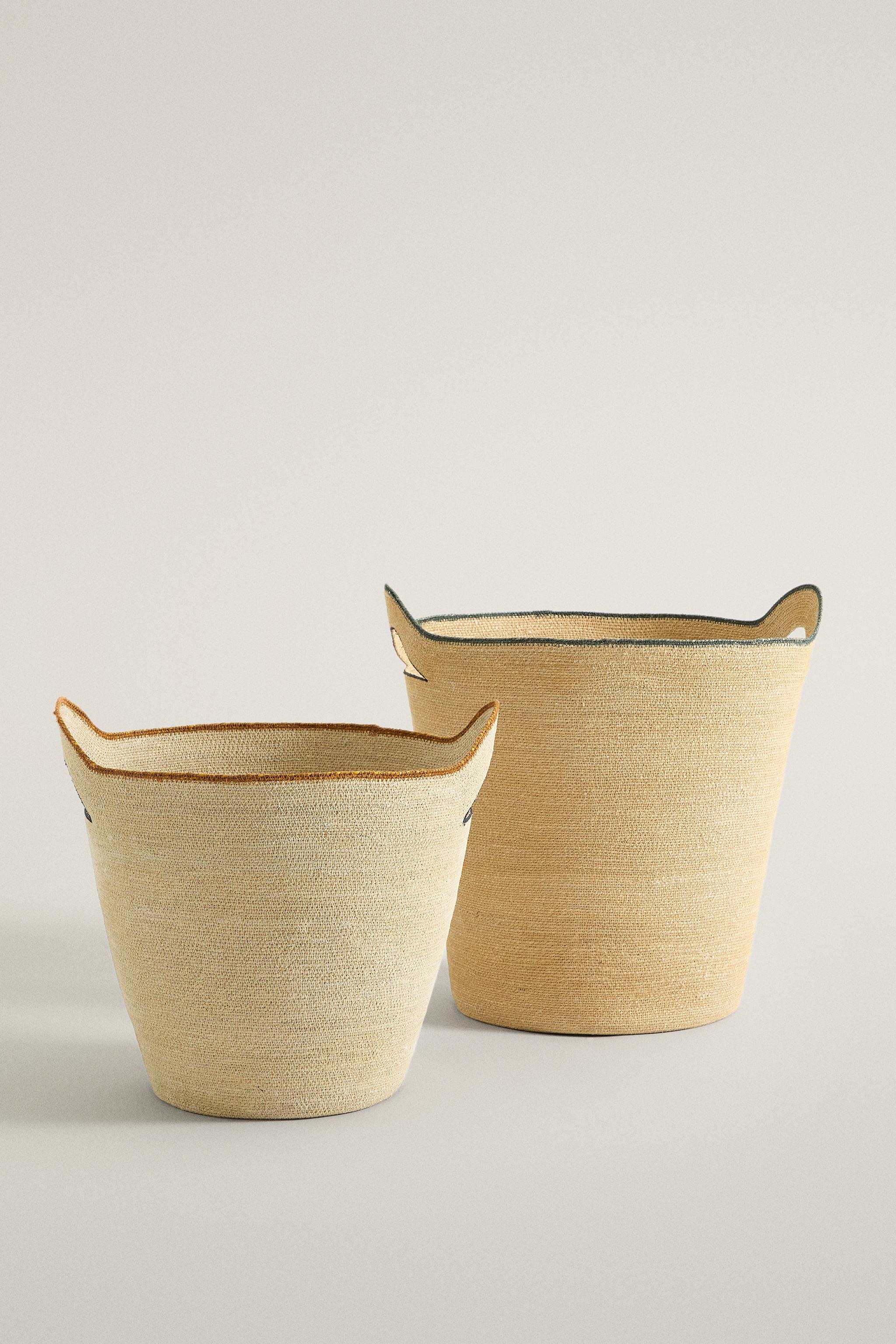 SEAGRASS PIPING BASKET