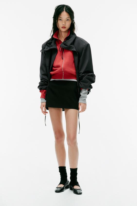 CHAQUETA HOMBRERAS RAYA DIPLOMÁTICA - Plomo de Zara - Imagen 0