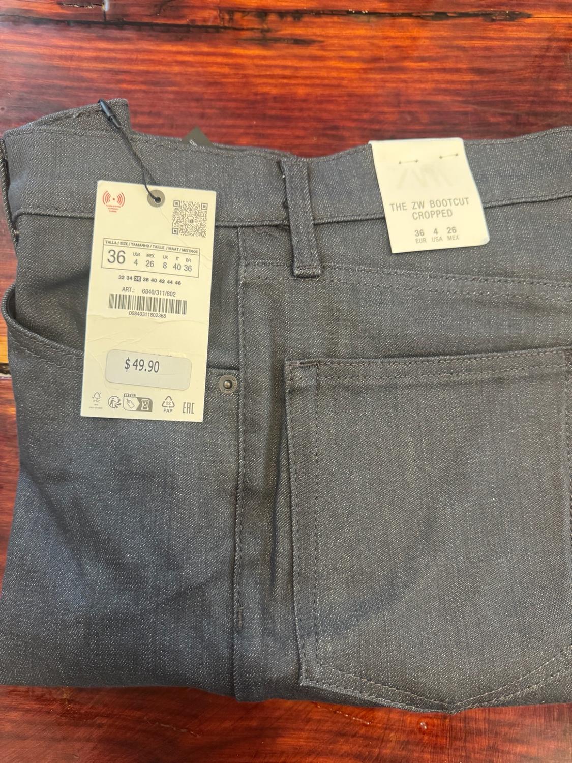 JEANS ZW COLLECTION BOOTCUT TIRO ALTO CROPPED - Image 4
