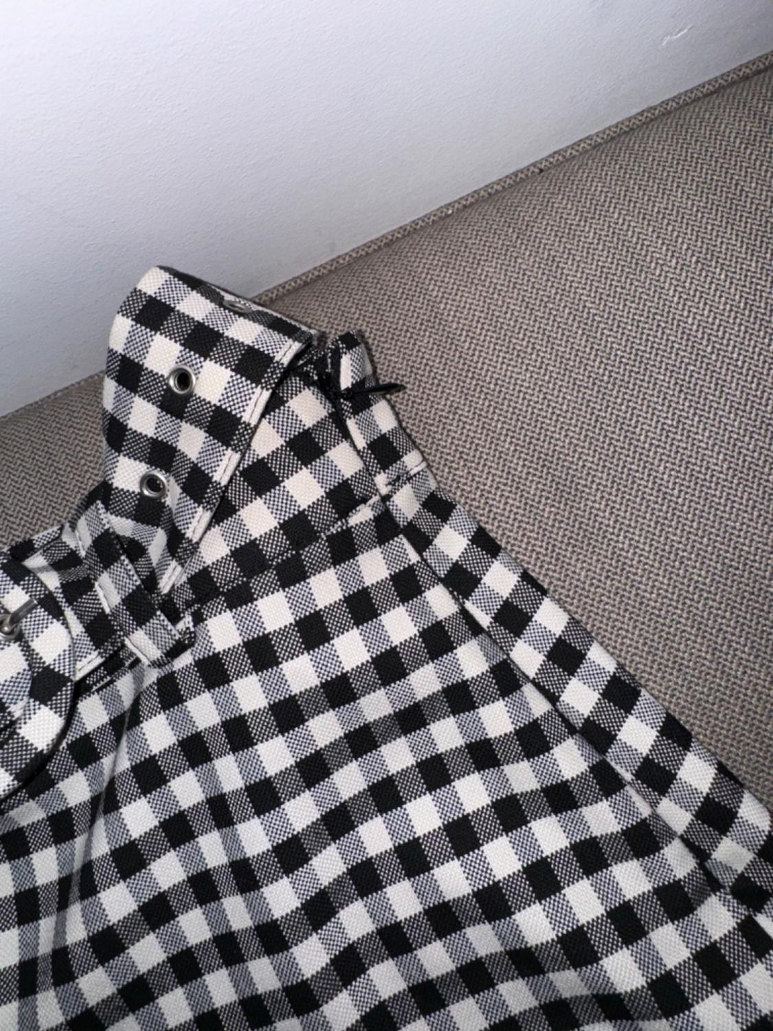 GINGHAM BERMUDA SKORT - Image 5