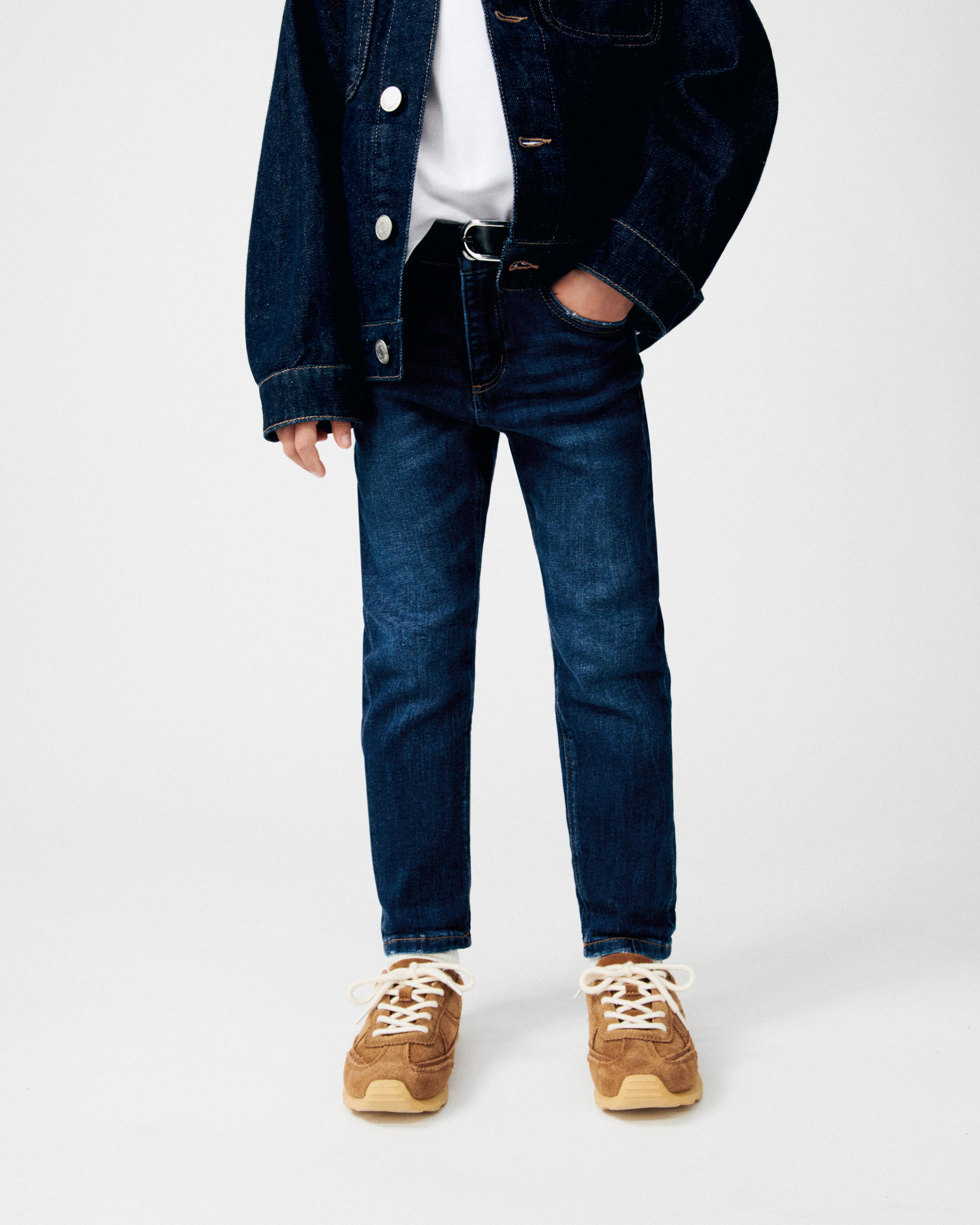 THE REGULAR FIT JEANS - Blue | ZARA United States