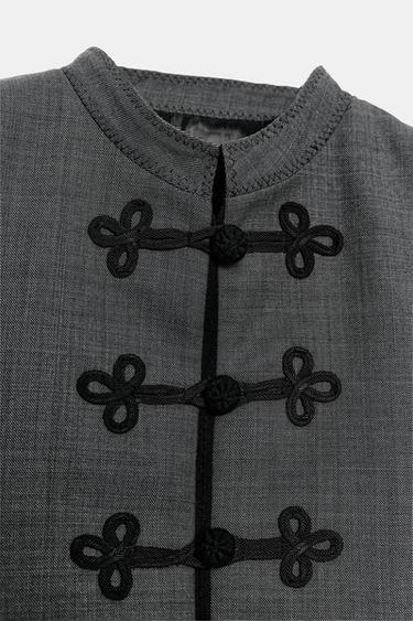 BLAZER BRANDENBOURGS ZW COLLECTION - Gris chiné de Zara - Image 7