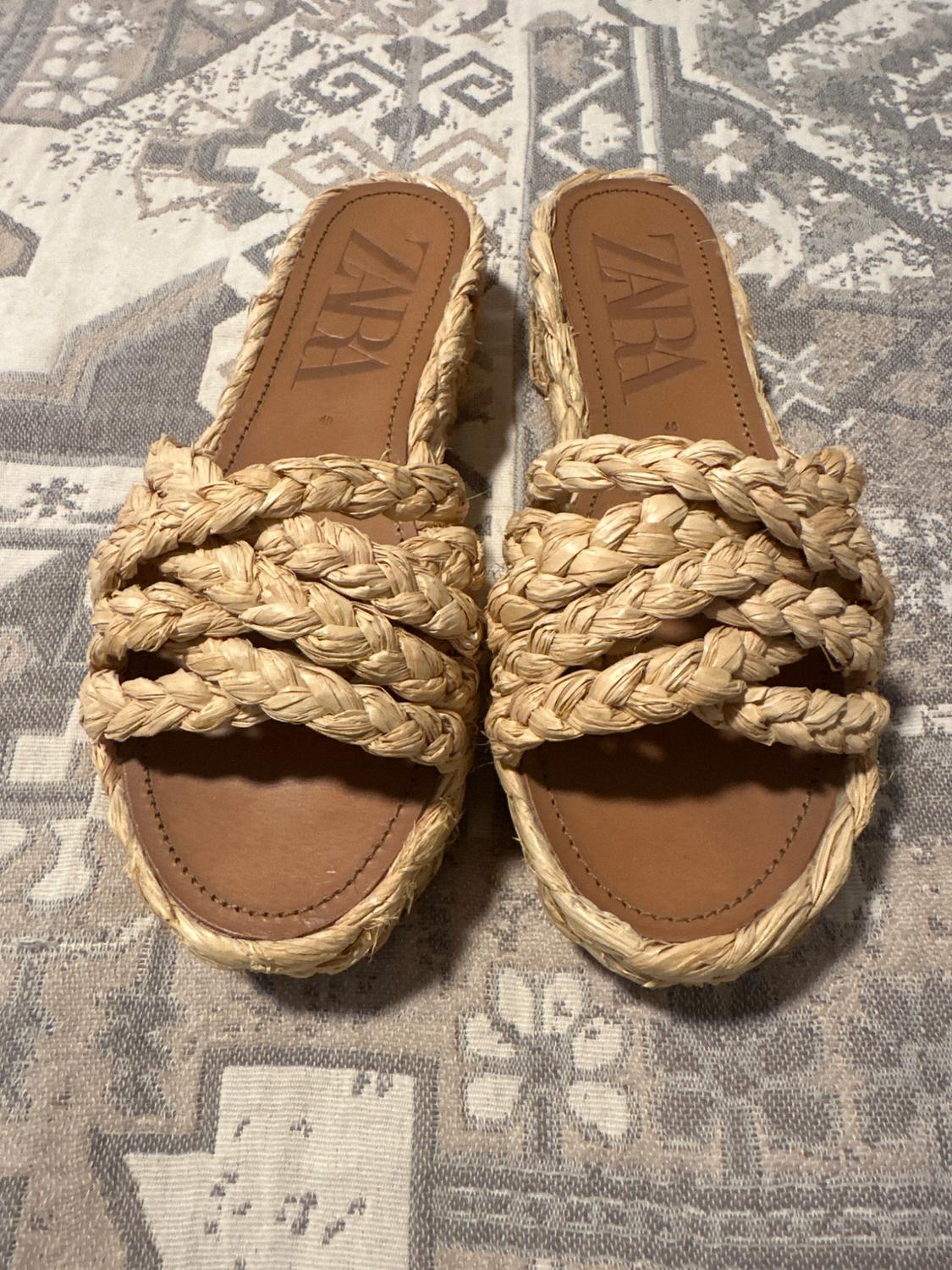 PLATFORM WOVEN SANDAL - Image 5