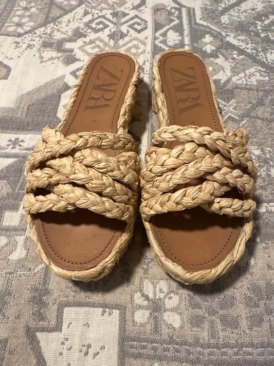 PLATFORM WOVEN SANDAL - Image 5