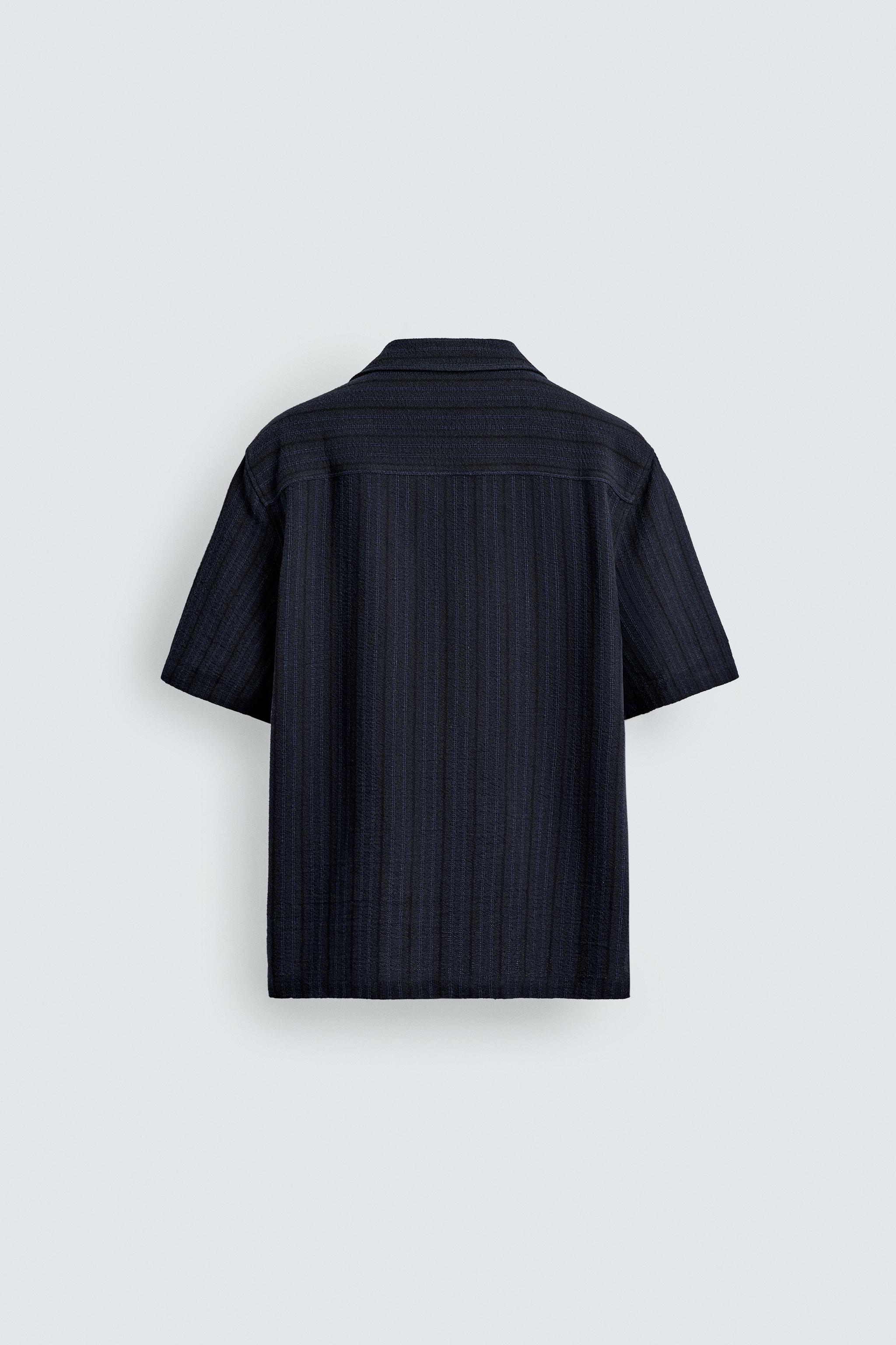 CHEMISE JACQUARD GÉOMÉTRIQUE
