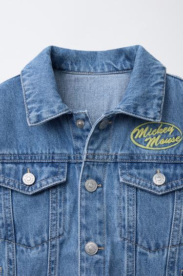 VESTE EN DENIM MICKEY MOUSE © DISNEY - Bleu moyen de Zara - Image 2