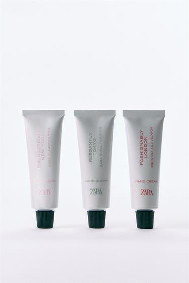 VIBRANT CITIES HAND CREAM DISCOVERY SET 3 X 30 ML (1.01 FL. OZ) - TINTED LEATHER by Zara - Image 0