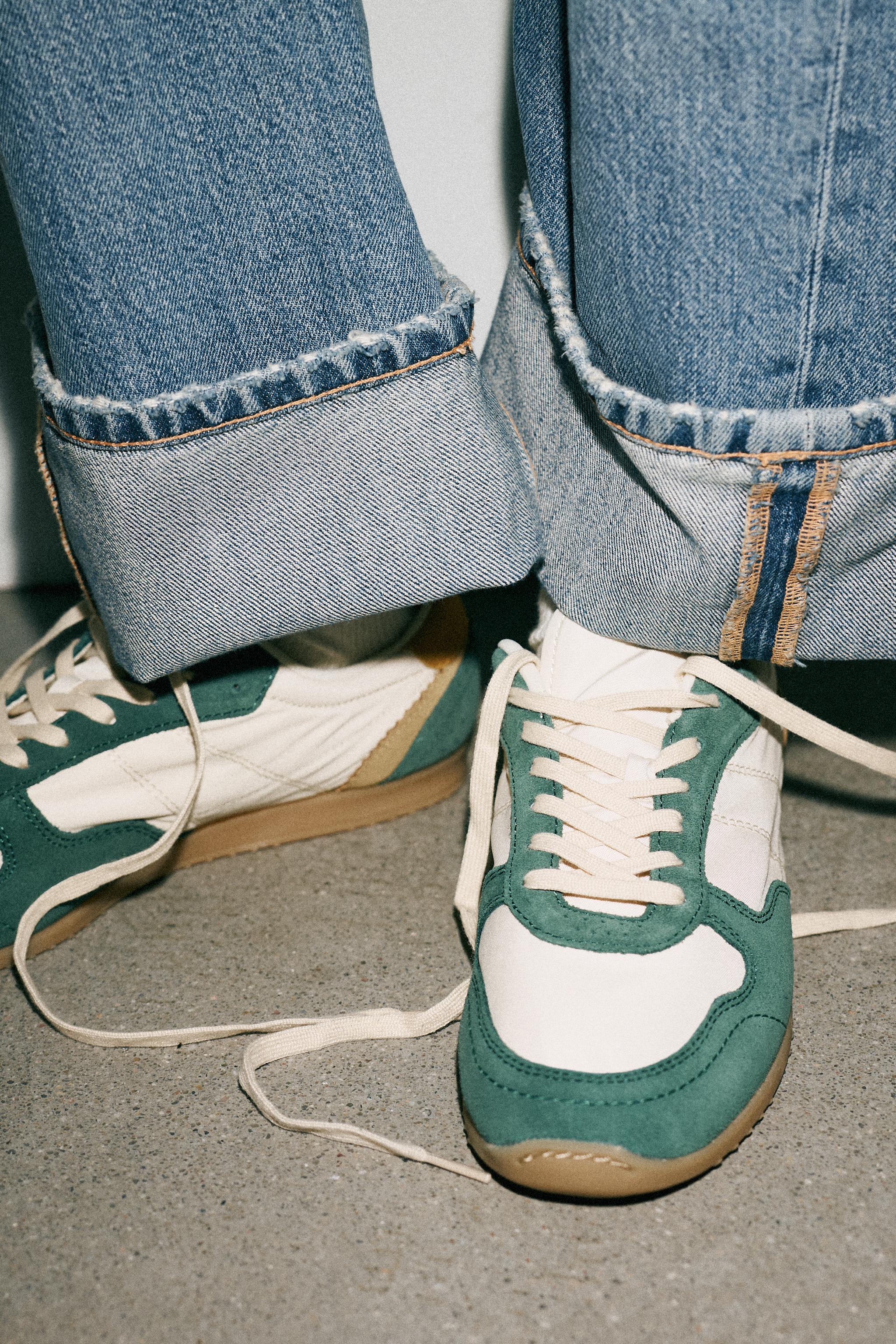 COLORBLOCK RUNNING SNEAKERS - Multi-color | ZARA United States