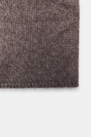 Zara BASIC SCARF - Taupe gray