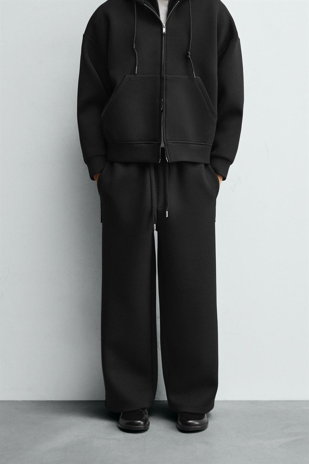 INTERLOCK WIDE FIT PANTS