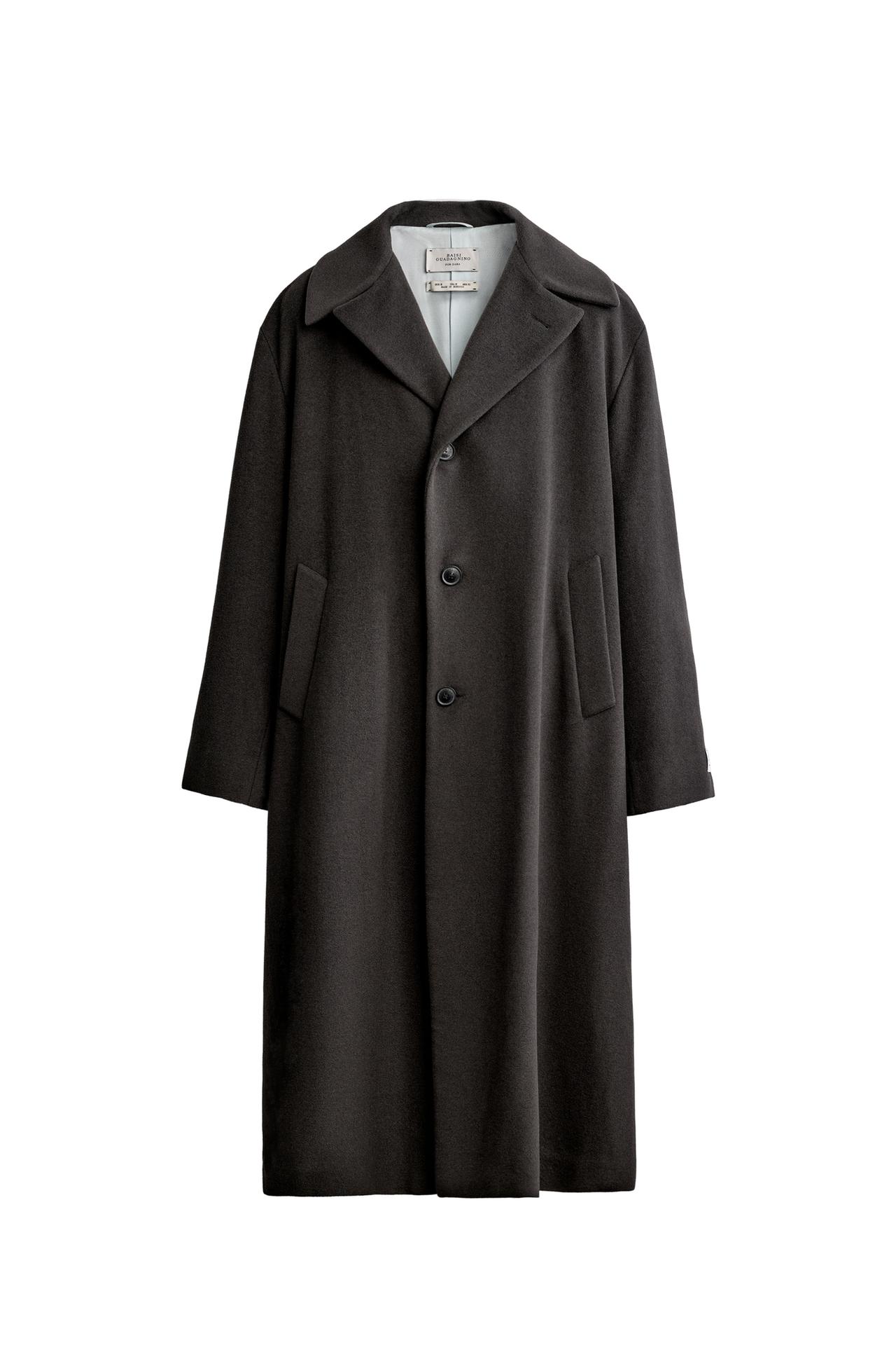 LONG CONTRAST COAT