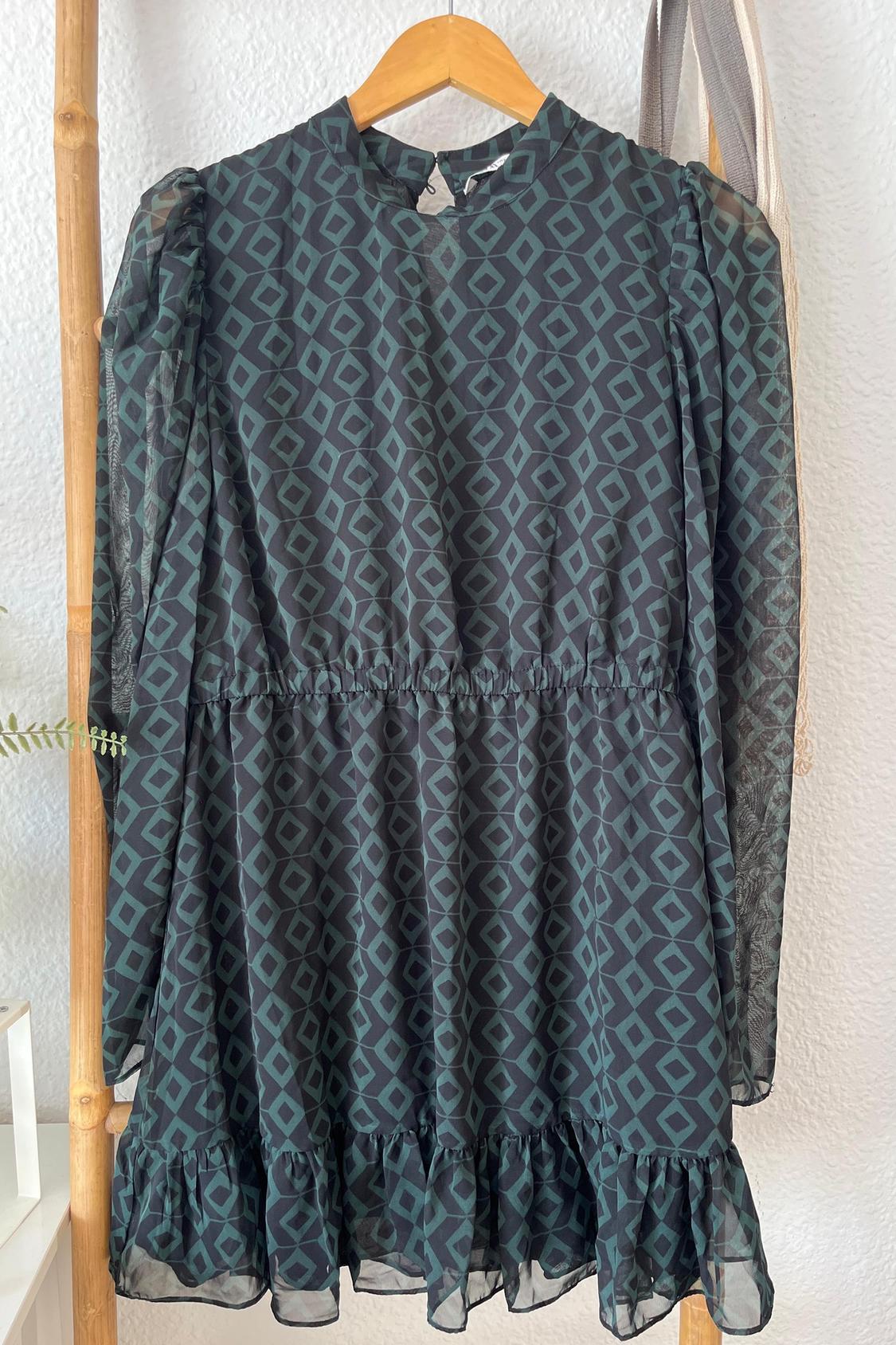 SHORT PRINTED DRESS