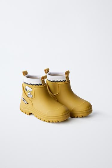 SNOOPY PEANUTS™ WELLIES - Yellow by Zara - Image 1