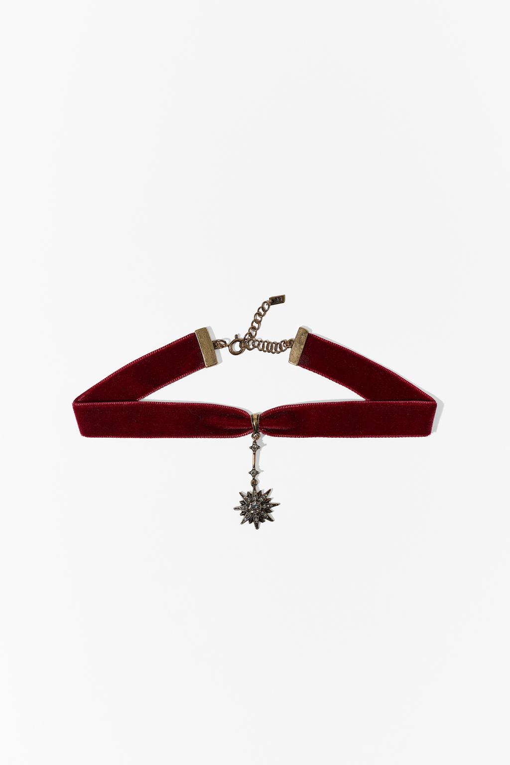 STAR VELVET CHOKER