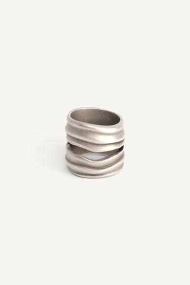 2-PACK OF MATCHING RINGS - LIMITED EDITION - Silver by Zara - Image 4