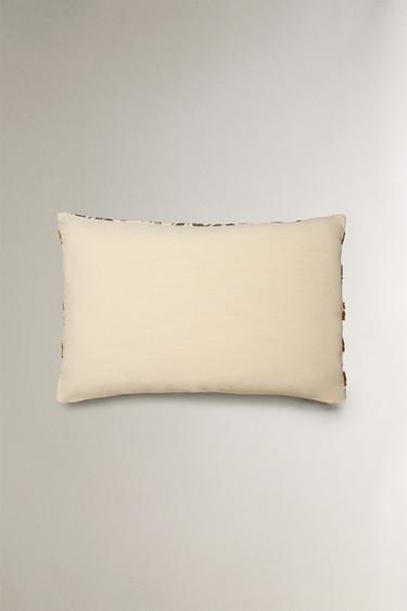TUFTING CUSHION COVER - Mustard by Zara - Image 2