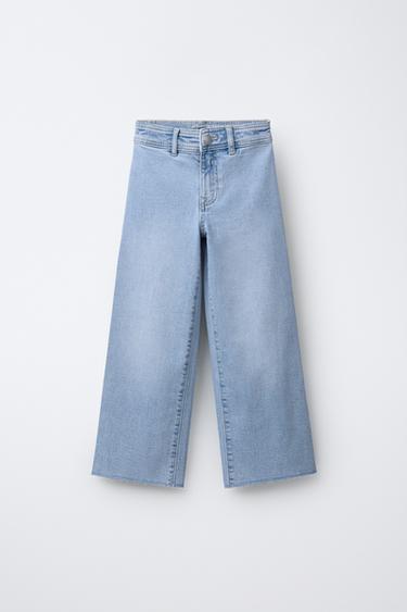 Zara MARINE JEANS - Light blue