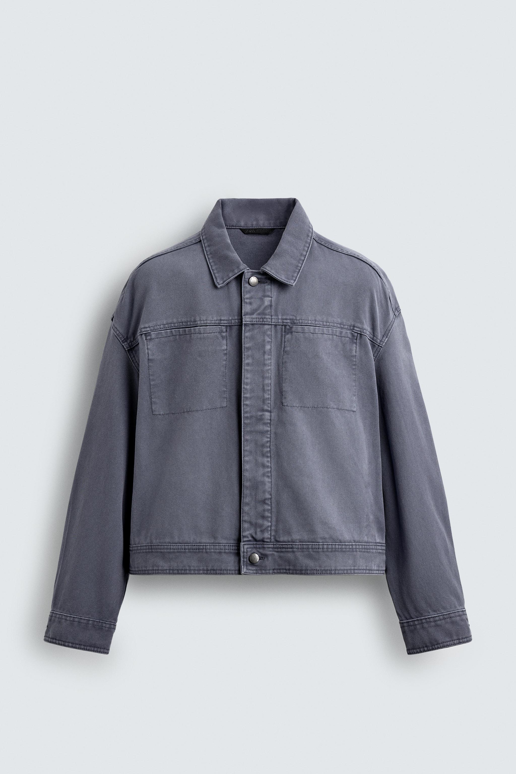 WASHED BOXY FIT JACKET