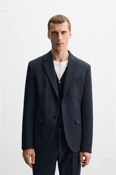 BLAZER TRAJE CONFORT - Marino de Zara