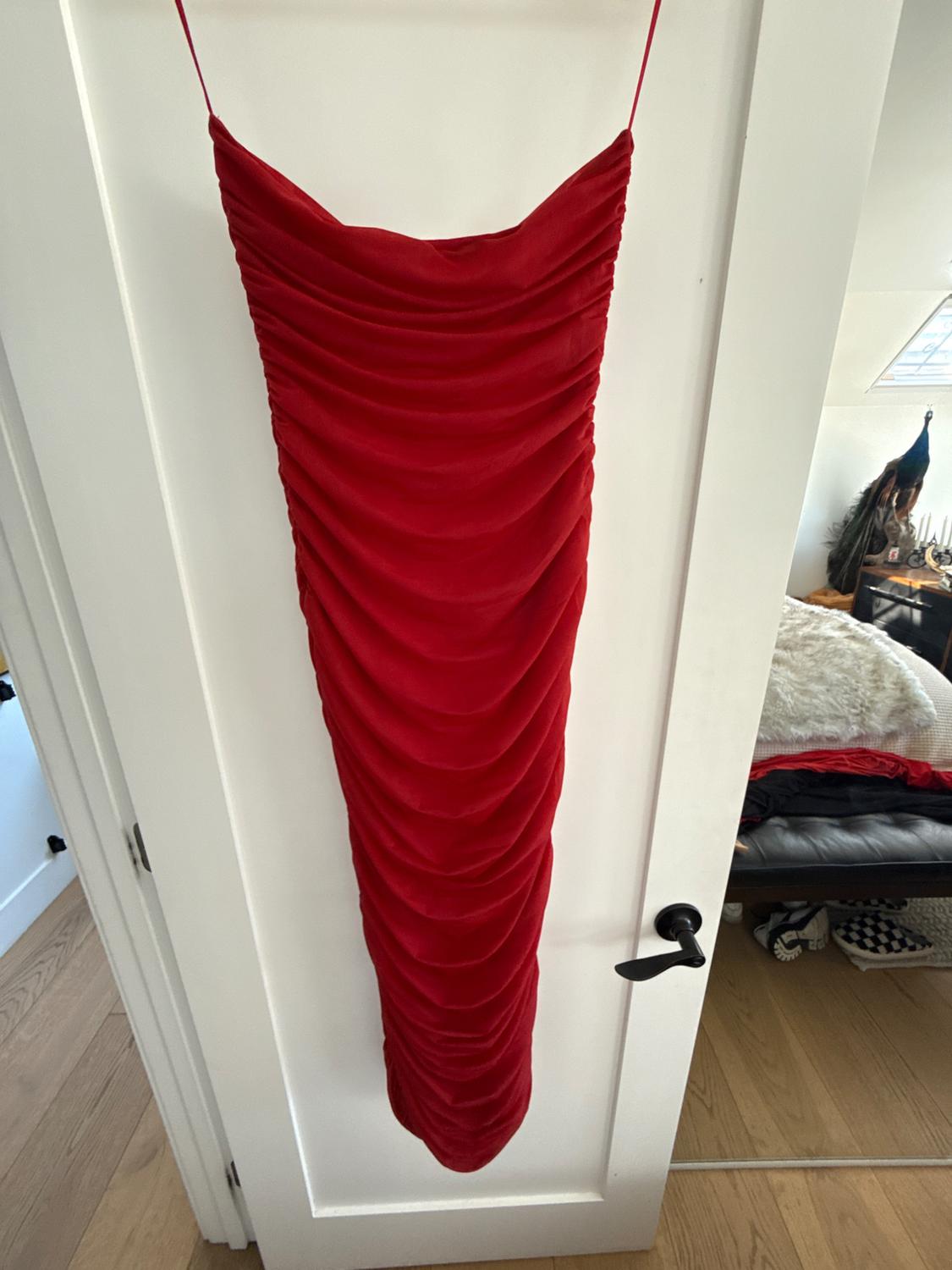 STRAPLESS ORGANZA DRESS - Image 3
