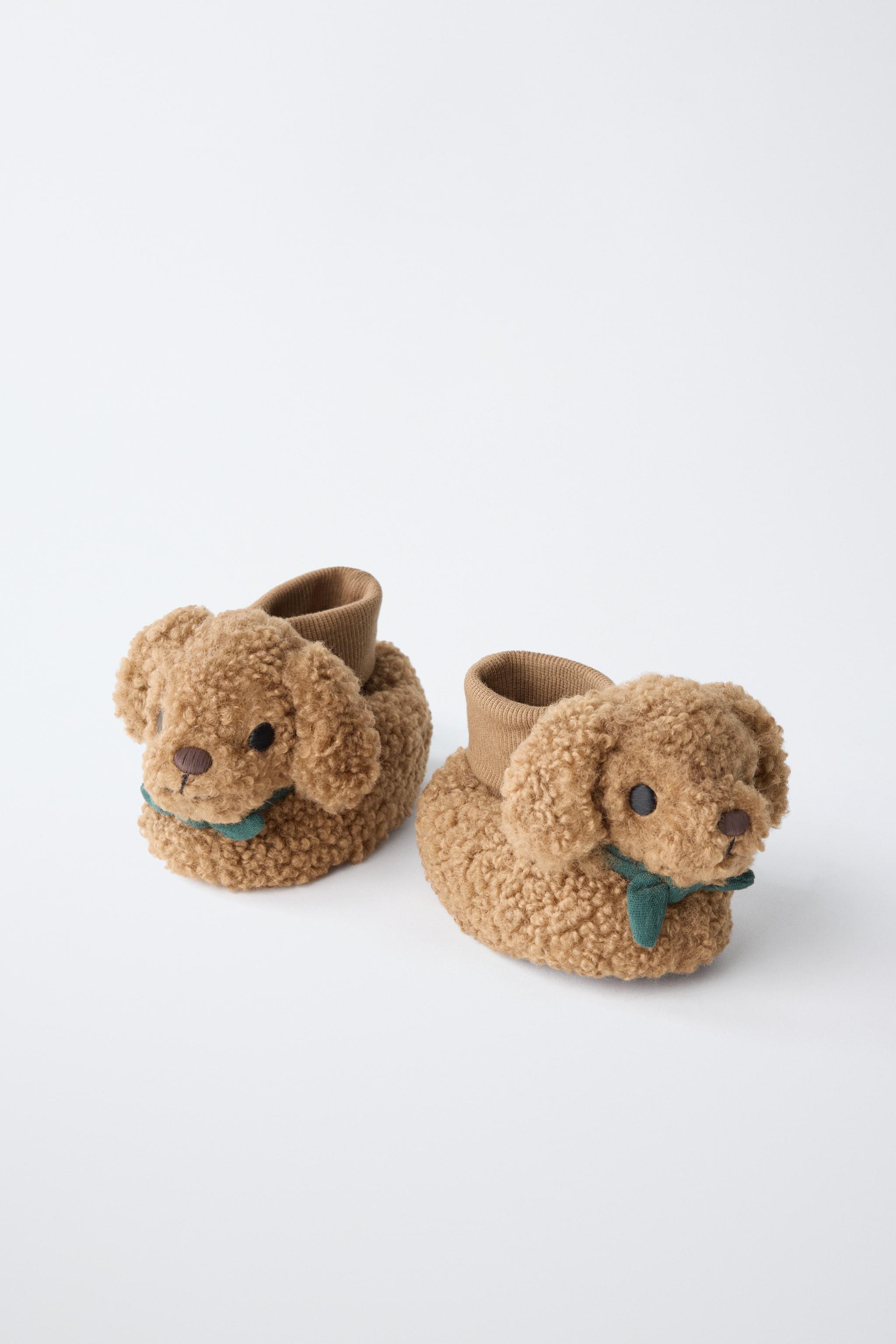 Детские тапочки Zara PUPPY SLIPPERS — фото 3